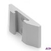 Composants dentaire - Equerre murale gris - REF 3-105