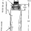 Composants dentaire - Régulateur de pression   REF MAR-1NR