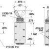 Composants dentaire - Valve 3 voies a tiroir  REF FTV-3