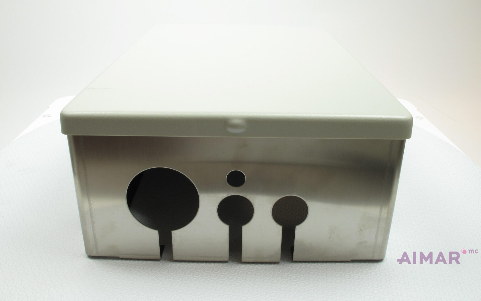 Composants dentaire -  Boitier de commande INOX vide   - REF 6-512