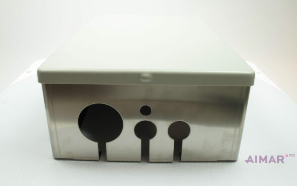 Composants dentaire -  Boitier de commande INOX vide   - REF 6-512